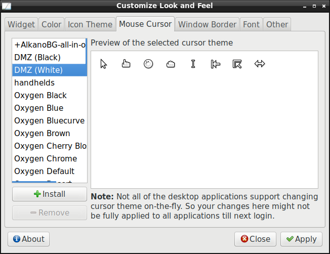 Customize Look and Feel_mouse_cursor